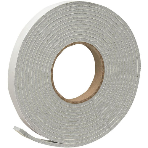 Do it 3/4 W x 3/16 T x 17' L Gray Foam Weatherstrip Tape
