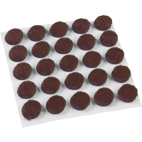 Do it 3/8 In. Brown Self Adhesive Felt Pads,(75-Count)