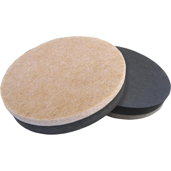 Do it 5 In. Heavy-Duty Round Mover's Pads,(4-Pack)