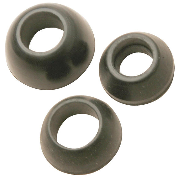 Do it Assorted Bonnet Graphite Cone Faucet Washer (3 Ct.)