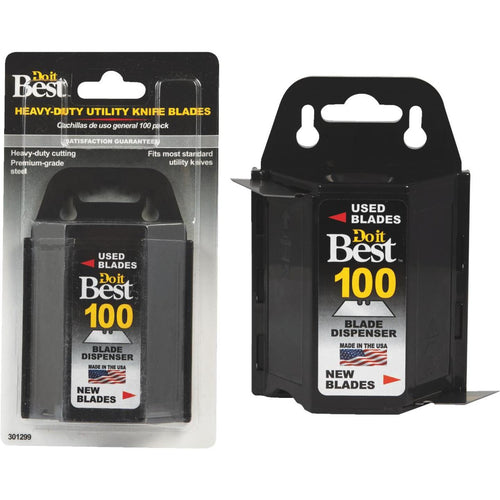Do it Best 2-Point Heavy-Duty 2-3/8 In. Utility Knife Blade (100-Pack)