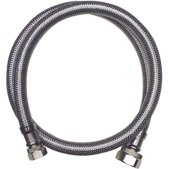 Do it Best 3/8 In. C X 1/2 In. F X 24 In. L Stainless Steel Faucet Connector