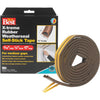Do it Best Brown 17' 5/16 Rubber Weatherstrip
