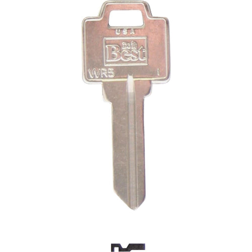 Do it Best Weiser Nickel Plated House Key, WR5 (10-Pack)