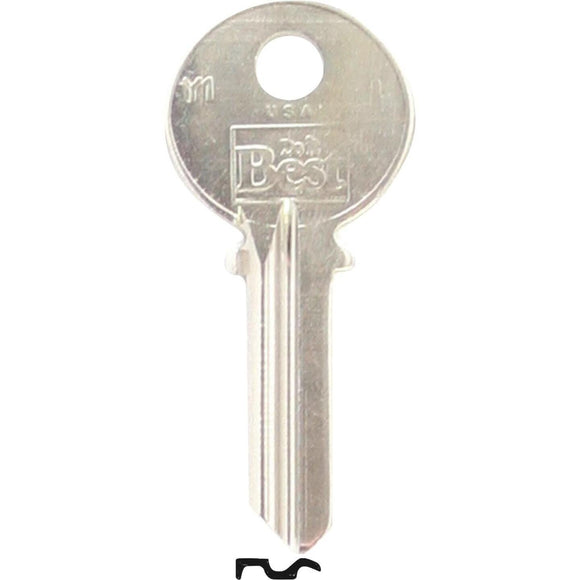 Do it Best Yale Nickel Plated House Key, Y1 (10-Pack)
