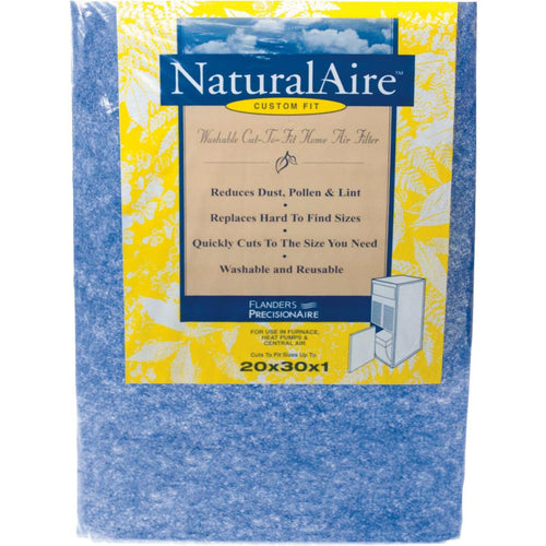 Flanders NaturalAire 20 In. x 30 In. x 1 In. MERV 4 Trimmable Air Filter