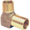 Merrill 3/4 In. Insert x 3/4 In. MPT Barbed Brass Elbow