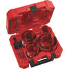 Milwaukee Big Hawg Carbon-Tipped Hole Saw Set (10-Piece)