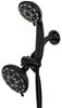 SHOWER COMBO 3/6 POS BLACK MATTE