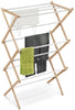 WOODEN DRYING RACK 29 WX14 DX42 H