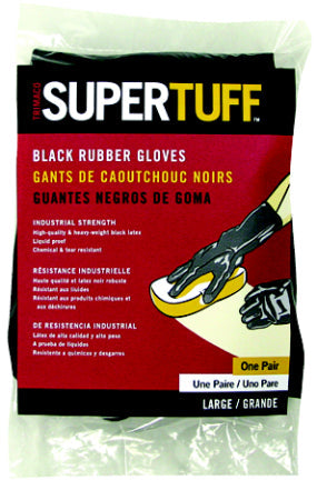 XLG BLACK INDUSTRIAL GLOVE