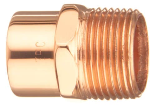 Elkhart Products Male Pipe Thread Wrot Copper Adapter