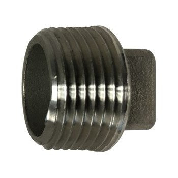 Anderson Metals 62653B 1/2 Ss Cored Plug