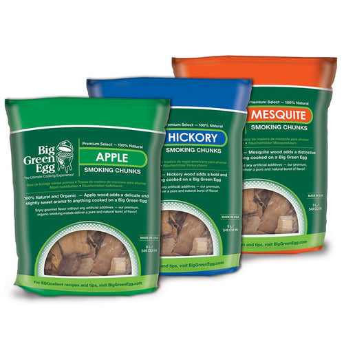 Big Green Egg Smoking Chunks