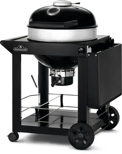 Napoleon PRO Charcoal Kettle Grill with Cart Black