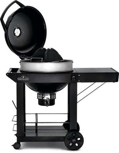 Napoleon PRO Charcoal Kettle Grill with Cart Black
