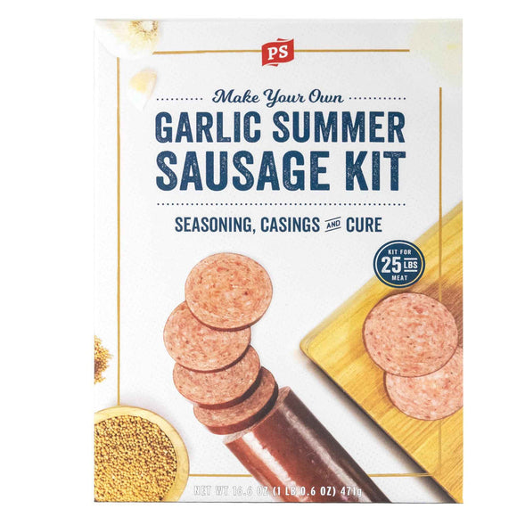 Ps Seasoning Garlic Summer Sausage Kit