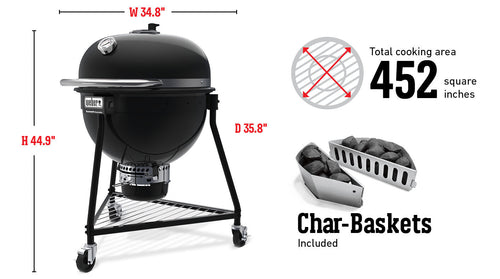 Weber Summit® Kamado E6 Charcoal Grill