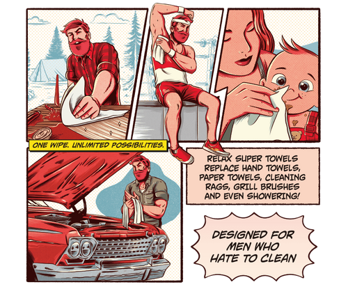 Jealous Devil Relax Super Towels