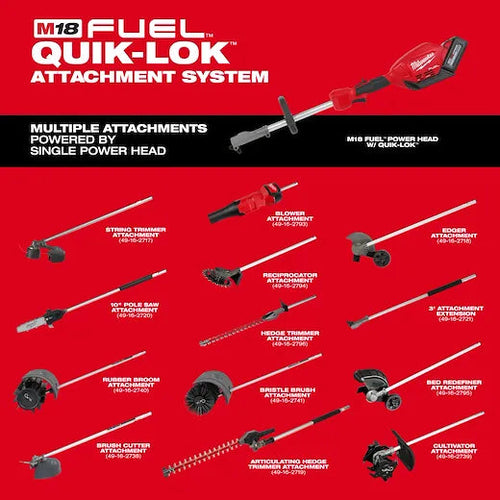 Milwaukee M18 FUEL™ QUIK-LOK™ Hedge Trimmer Attachment