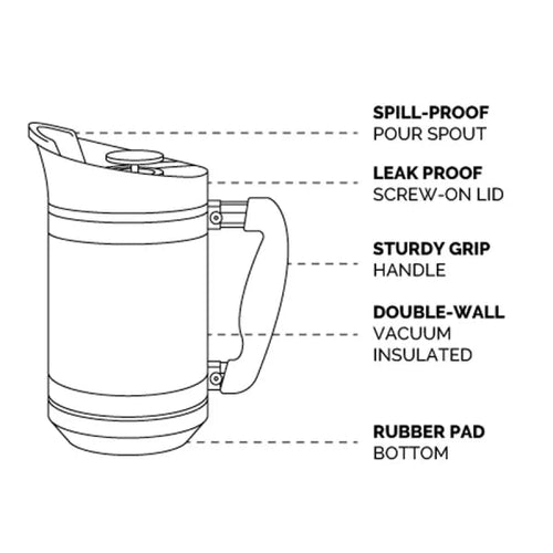 BruTrek BaseCamp Camping French Press