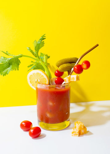 Nod Products Bent Steel Straws with Garnish Picks