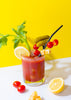 Nod Products Bent Steel Straws with Garnish Picks