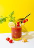 Nod Products Bent Steel Straws with Garnish Picks