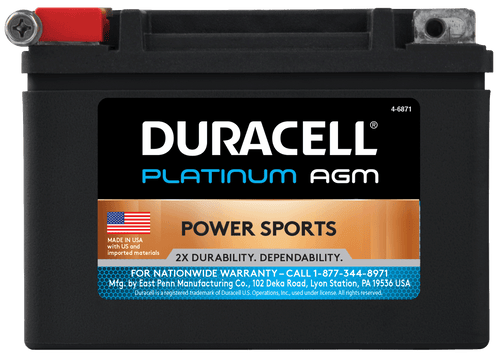 Duracell Ultra 14AH-BS 12V 220CCA AGM Powersport Battery