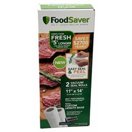 Vacuum Seal Rolls, 11 x 14-In., 2-Pk.