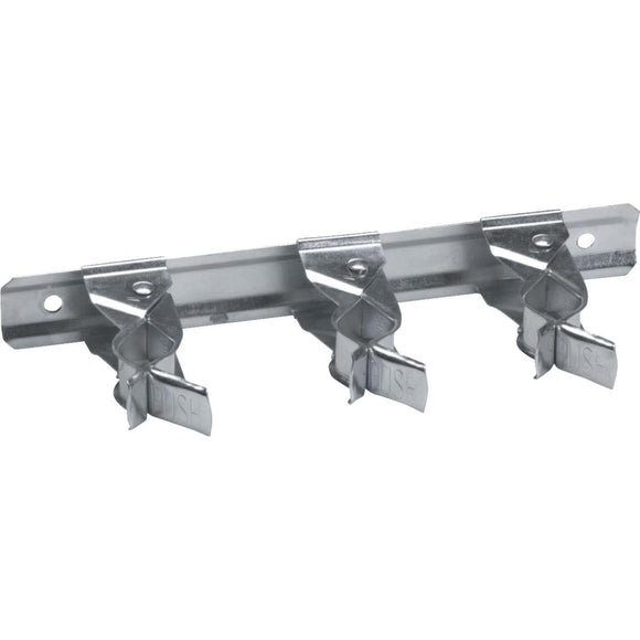 Rust-Resistant 8 In. 3-Spring Clip Organizer