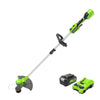 Greenworks 24V Brushless String Trimmer&Edger w/ 4.0Ah Battery & Charger