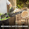 Greenworks 48V (2x24V) Cordless Battery Chainsaw w/ Two (2) 4.0Ah USB Batteries & Dual Port Charger