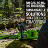 Greenworks 48V (2x24V) Cordless Battery Chainsaw w/ Two (2) 4.0Ah USB Batteries & Dual Port Charger