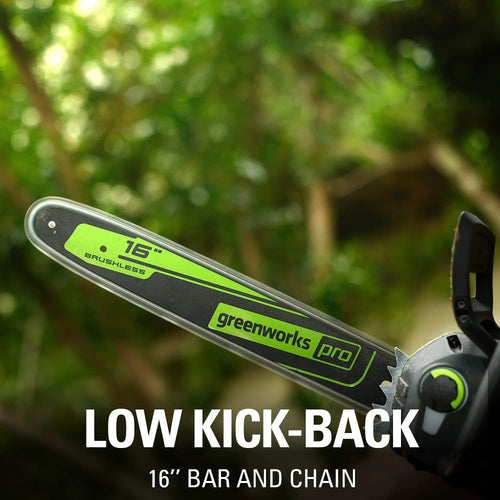 Greenworks 80V 2.0kW Cordless Battery Chainsaw (Tool Only)