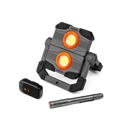 NEBO Light-N-Go Kit Pen Light, Work Light, & Wireless Speaker