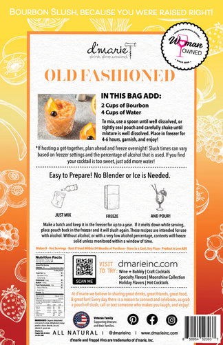 D'Marie Old Fashioned Slush Mix