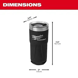 Milwaukee PACKOUT™ 20oz Tumbler