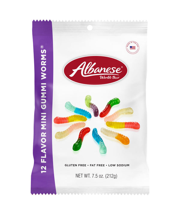 Albanese 12 Flavor Mini Gummi Worms®