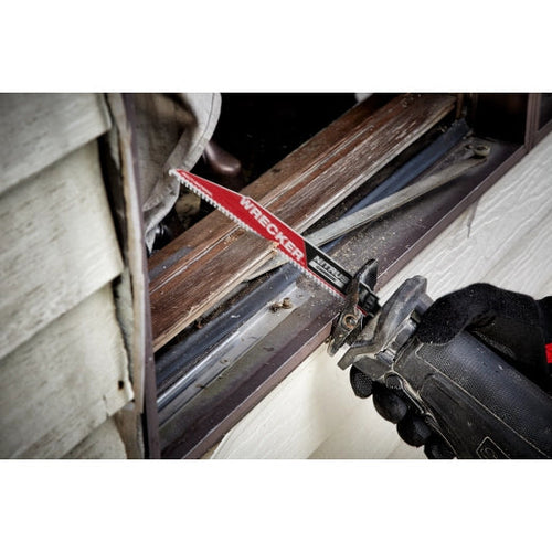 Milwaukee WRECKER™ with NITRUS™ Carbide SAWZALL® Blade for Multi-Material