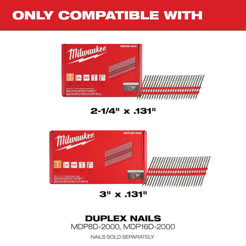 Milwaukee M18 FUEL™ Duplex Nailer
