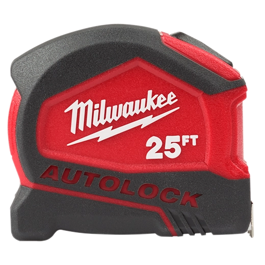 Milwaukee 25ft Compact Auto-Lock Tape Measure
