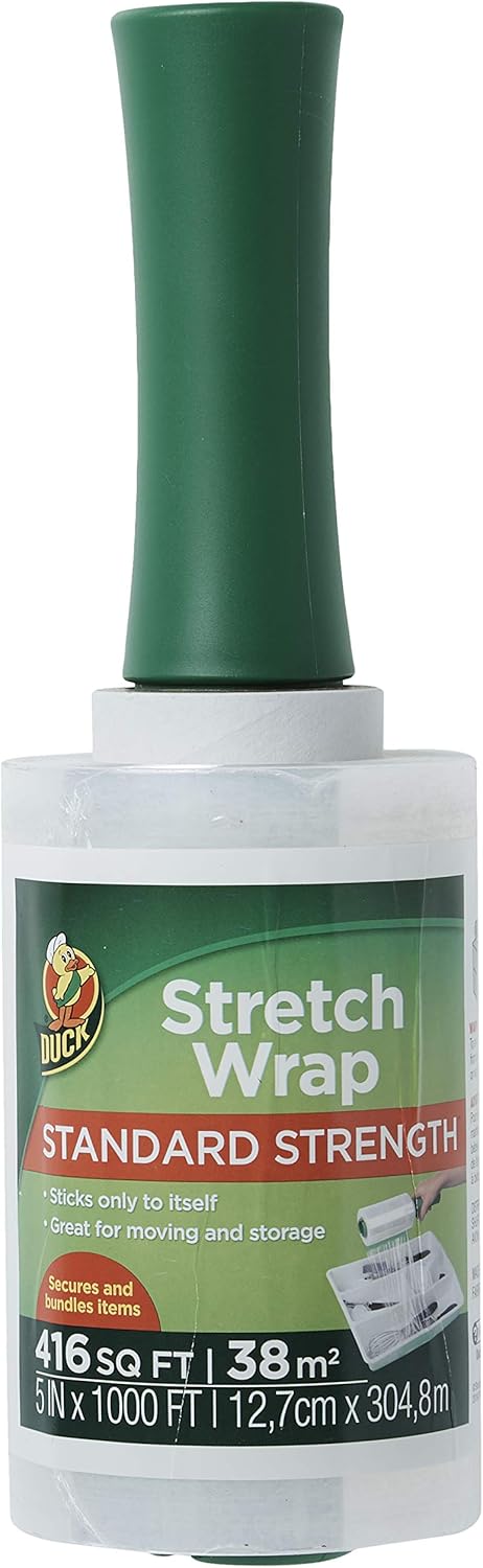 Duck Brand Stretch Wrap Roll Clear