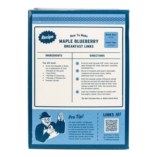 PS Seasoning Maple Blueberry Breakfast Sausage Kit