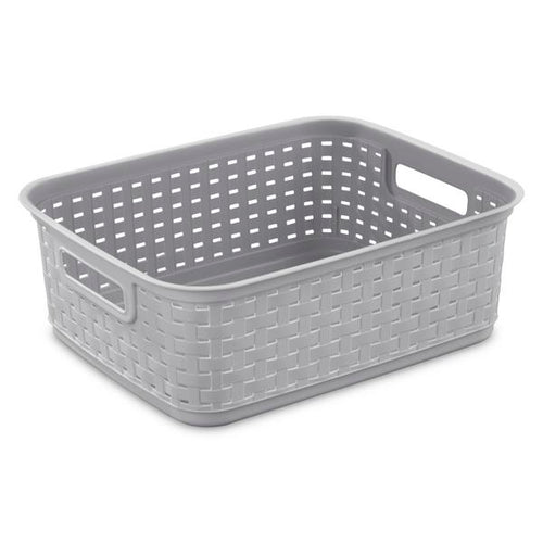 Sterilite Short Weave Basket