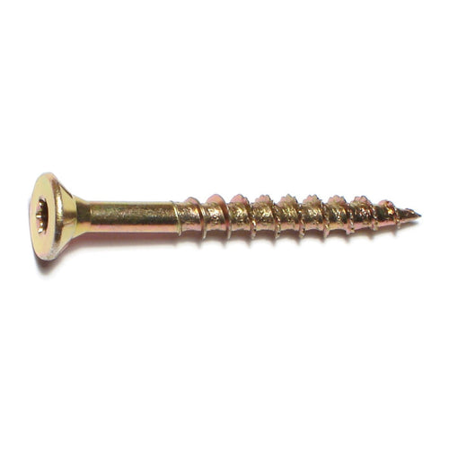 Monster Fastener Zinc Plated Steel Star Drive Interior Nibs Bugle Head Wood Screws