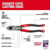 Milwaukee 9 Lineman's Comfort Grip Pliers w/ Thread Cleaner (USA)