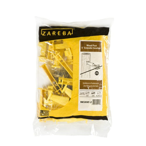 Zareba® Yellow Wood Post 5 inch Extender Insulator