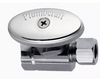 Plumb Craft 1/2 In. FIP x 3/8 In. Compression Chrome Straight Water Supply Valve