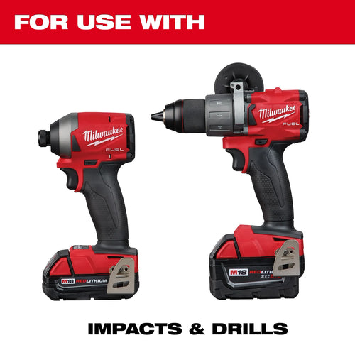 Milwaukee SHOCKWAVE™ Impact Duty 1/4 and 5/16 x 2-1/4 QUIK-CLEAR™ 2-in-1 Magnetic Nut Driver Bulk 25